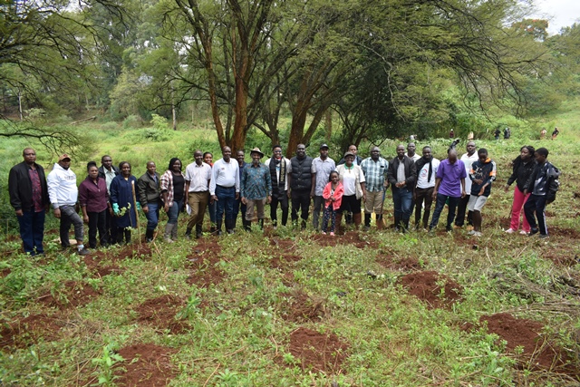 Faculty Tree Planting