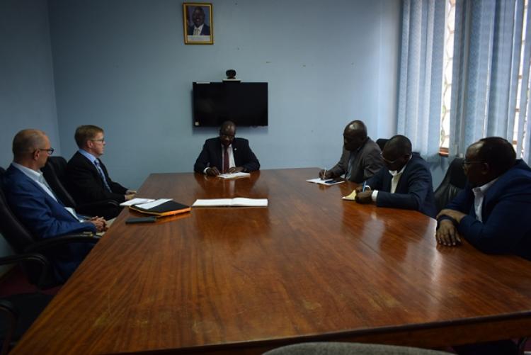 Visit by Prof. Paul Lunn from University of Liverpool in Faculty of Vet. Medicine