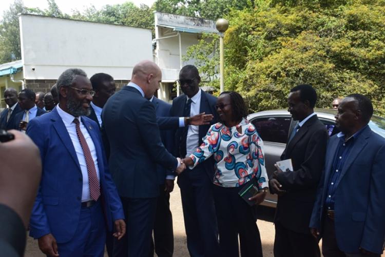 UoN Chancellor Visit to Upper Kabete Campus