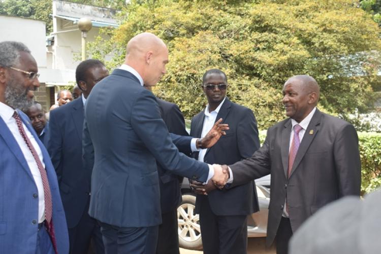 UoN Chancellor Visit to Upper Kabete Campus