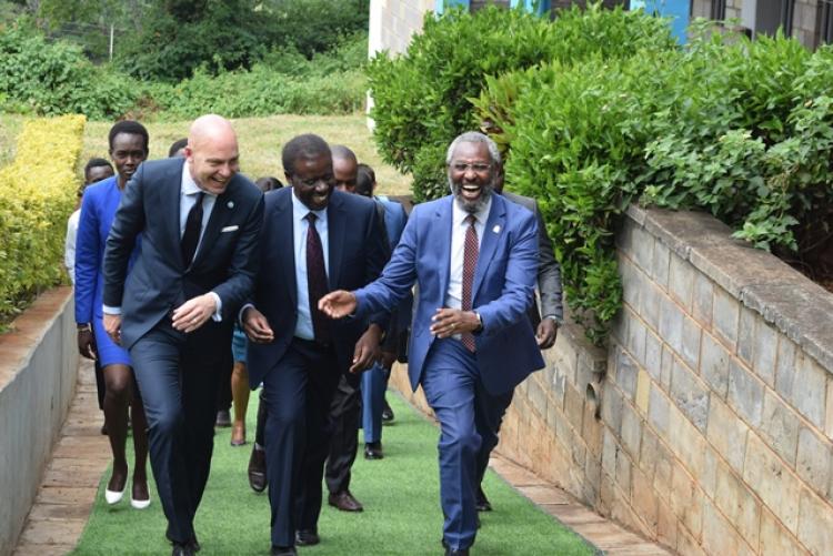 UoN Chancellor Visit to Upper Kabete Campus