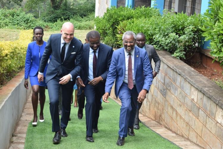 UoN Chancellor Visit to Upper Kabete Campus