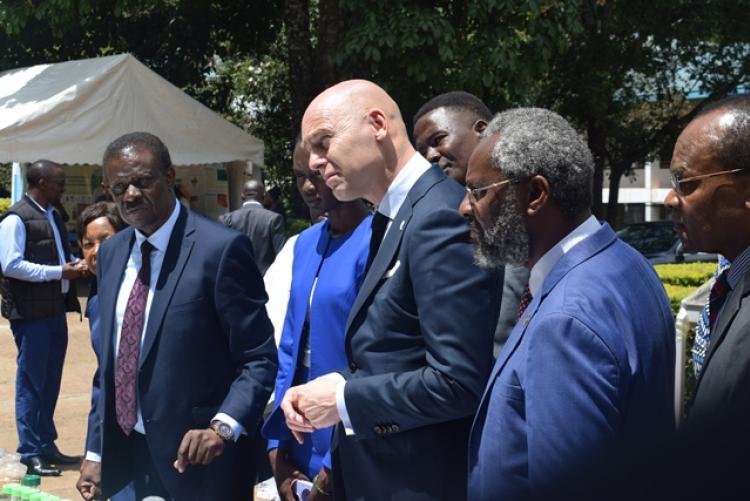 UoN Chancellor Visit to Upper Kabete Campus