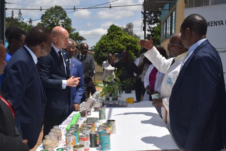 UoN Chancellor Visit to Upper Kabete Campus