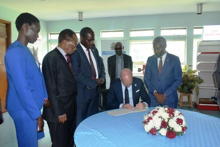 UoN Chancellor Visit to Upper Kabete Campus