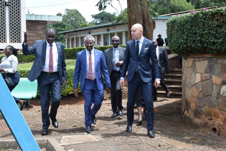 UoN Chancellor Visit to Upper Kabete Campus