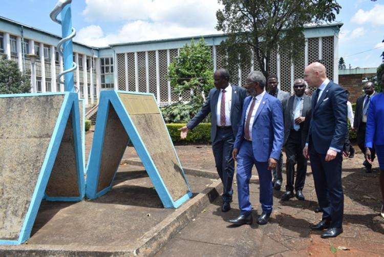 UoN Chancellor Visit to Upper Kabete Campus