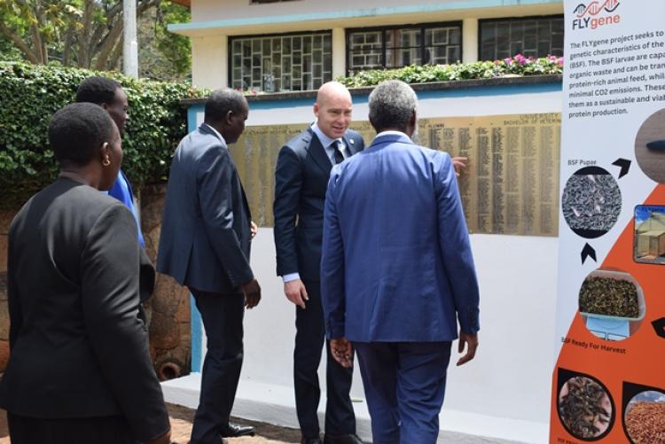 UoN Chancellor Visit to Upper Kabete Campus