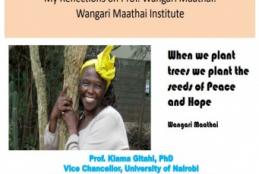 My Reflections on Prof. Wangari Maathai