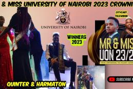 NEW MR & MISS UON CROWNED